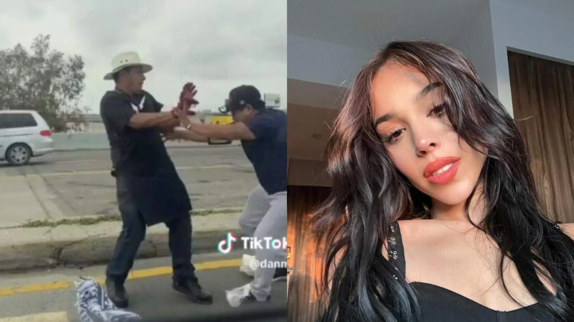 Danna Paola capta pelea de vendedores y la exhibe en internet